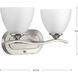 Antelo View Dr 2 Light 14.75 inch Brushed Nickel Bath Vanity Wall Light