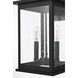 Ringgold 2 Light 16 inch Black Outdoor Wall Sconce