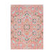 Germili 65 X 47 inch Pale Pink/Pale Blue/Tan/Saffron Rugs, Polyester