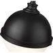 Peyton 2 Light 11.25 inch Matte Black Pendant Ceiling Light