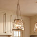 Crawford 4 Light 18 inch Warm Brass Pendant Ceiling Light