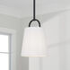 Brody 1 Light 10 inch Matte Black Pendant Ceiling Light