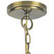 Martin 6 Light 24 inch Bronze Chandelier Ceiling Light