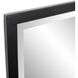 Dekland 46.75 X 27.75 inch Black Mirror