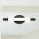 Edgeworth LED 15.75 inch Matte Black Vanity Light Wall Light