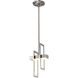 Frame LED 6 inch Brushed Nickel Pendant Ceiling Light