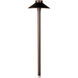 Tiki 12 6.5 watt Bronze Path and Area Light in 3000K Warm White LED, WAC Landscape