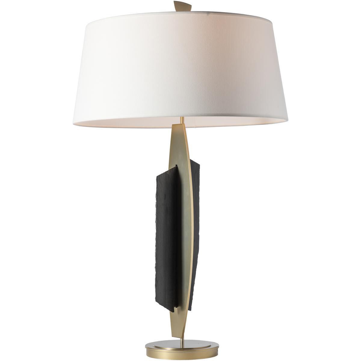 Cambrian 35.3 inch 60 watt Modern Brass Table Lamp Portable Light