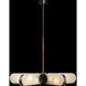 Mariner Luxury LED 0.39 inch Brushed Bronze Chandelier Ceiling Light