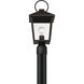 Parkside 1 Light 17.25 inch Sand Coal Outdoor Post Mount