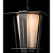 Linea 1 Light 16 inch Coastal Black Outdoor Lantern