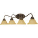 Castillo 4 Light 33.5 inch Sonoma Bronze Wall Sconce Wall Light