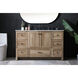 Soma 54 X 19 X 34 inch Natural Oak Vanity Sink Set