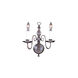 Jamestown 2 Light 13 inch Satin Pewter Sconce Wall Light