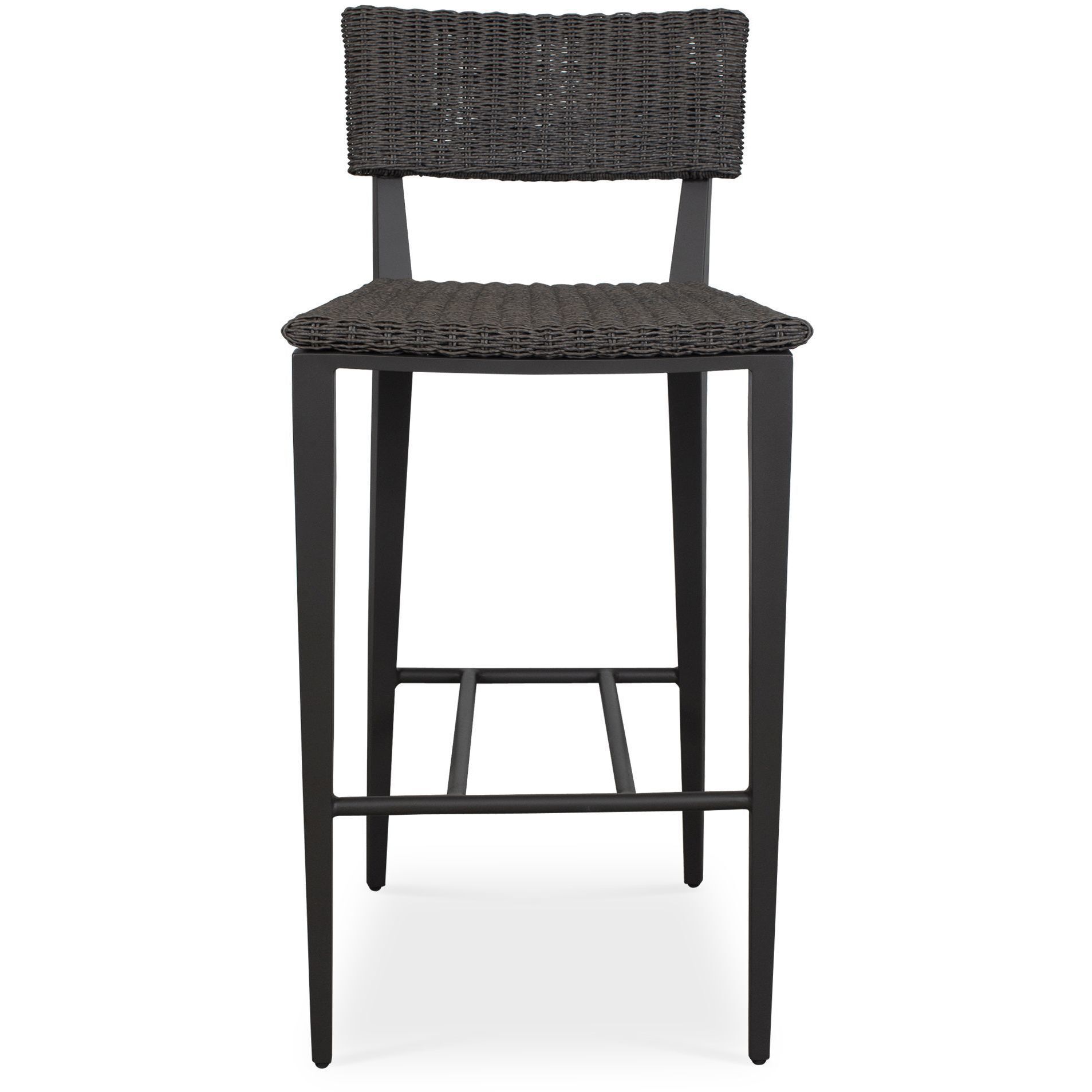 Calbas 42.25 inch Java Black and Mocha Outdoor Bar Stool