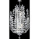 Florale 8 Light Silver Chandelier Ceiling Light