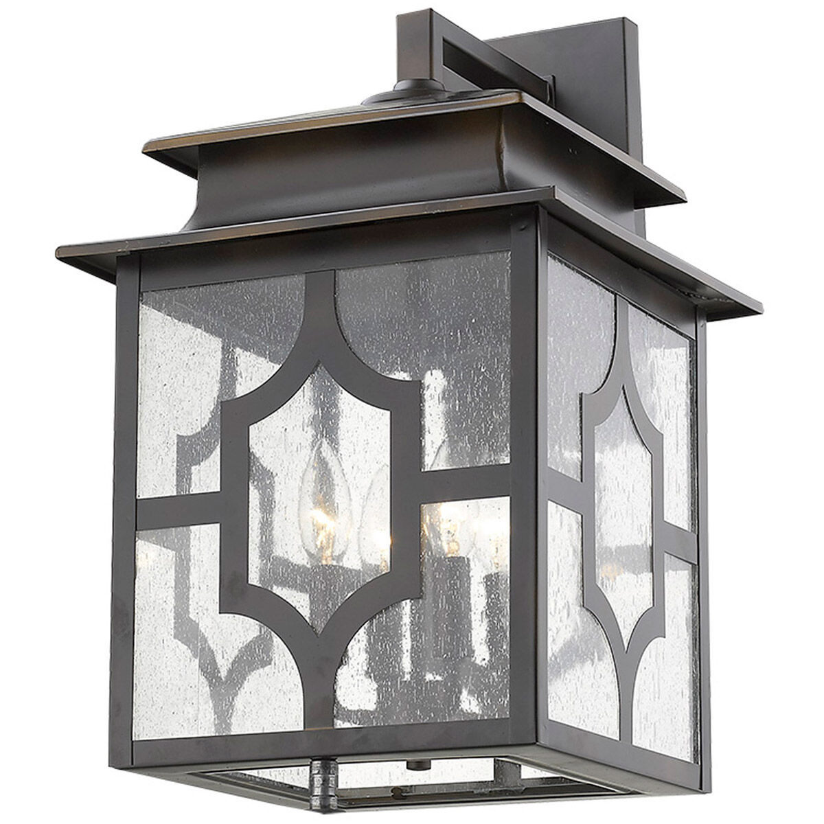 Calvert 4 Light 19 inch Oil-Rubbed Bronze Exterior Wall Mount