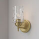Clarvyn 1 Light 5 inch Vintage Brass Wall Sconce Wall Light