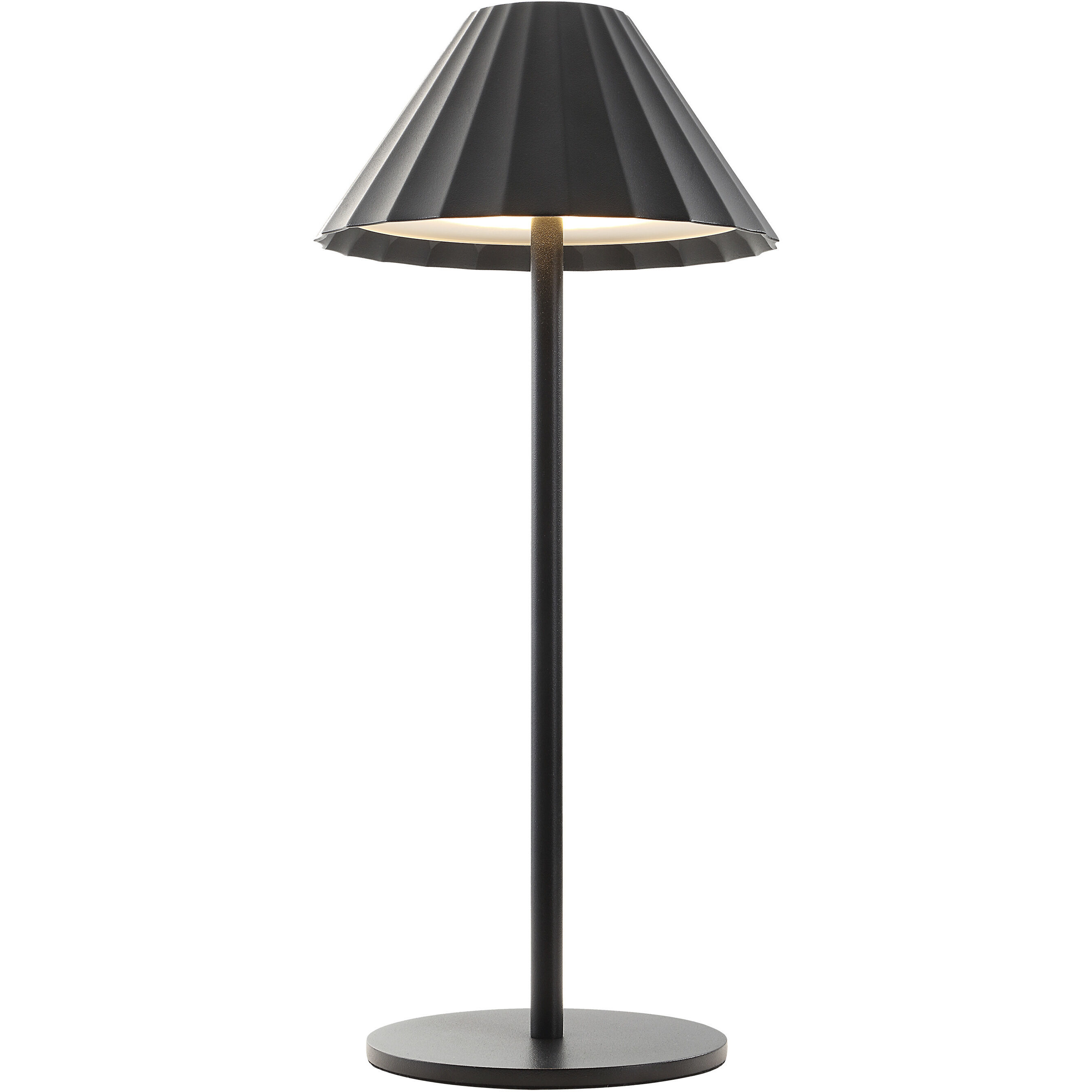 Giada 12.6 inch 3.50 watt Matte Black Table Lamp Portable Light