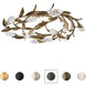 Signature Secret Garden LED 26 inch Heirloom Bronze Flush Mount Ceiling Light
