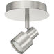 Lincoln LED 6 inch Brushed Steel Flush Mount Ceiling Light