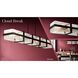 Cloud Break 12 Light 59.75 inch Coal Island Light Ceiling Light