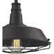 Warehouse 1 Light 15 inch Oil Rubbed Bronze Pendant Ceiling Light
