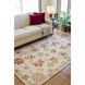 Flor Ivory / Yellow / Mustard / Medium Gray / Rust / Dusty Coral Handmade Rug