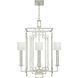 Cienfuegos 4 Light 24 inch Silver Chandelier Ceiling Light