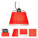 Pica 9 LED Black Cord Pendant Ceiling Light