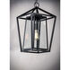 Artisan 1 Light 12 inch Black Outdoor Hanging Lantern