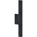 Zarai 1 Light 24 inch Matte Black Outdoor Wall Sconce