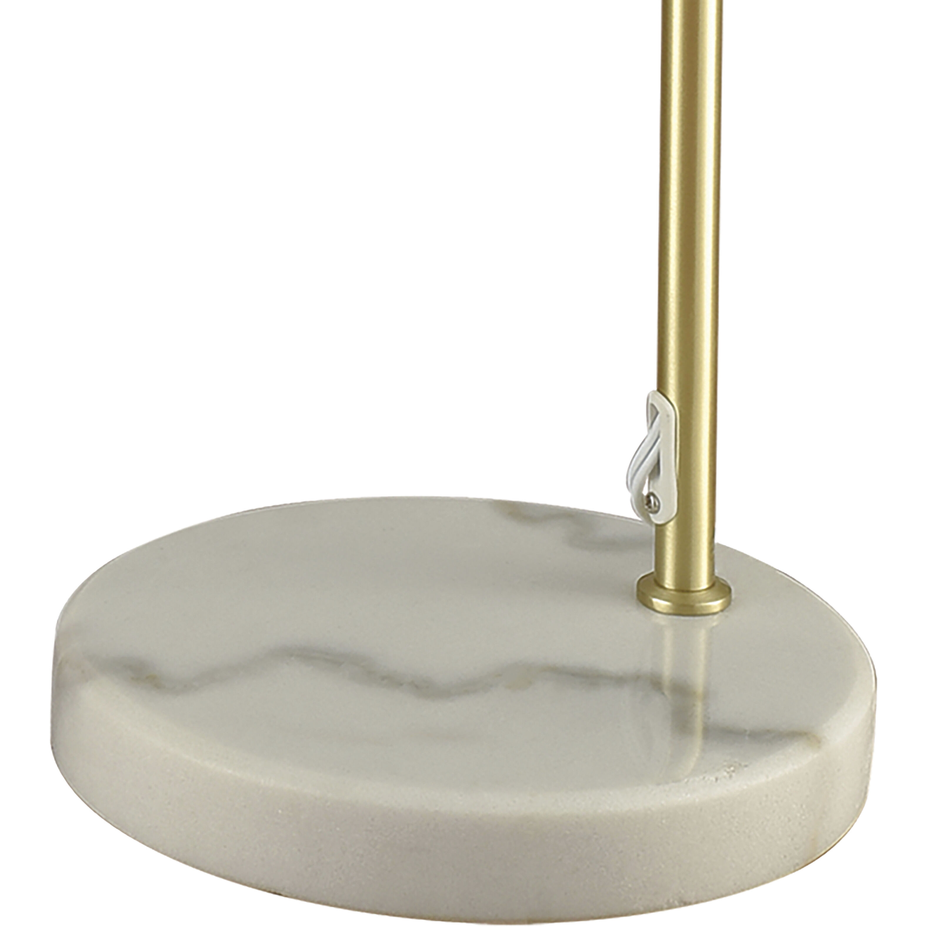 Kopernikus 61 inch 60 watt Aged Brass Floor Lamp Portable Light