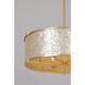 Sommers Bend 6 Light 27 inch Capiz Shell Gold Pendant Ceiling Light