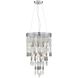 Hudson 6 Light 18 inch Polished Chrome Chandelier Ceiling Light