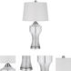Reston 26 inch 100.00 watt Clear Table Lamp Portable Light