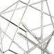 Stacia LED 21 inch Chrome Pendant Ceiling Light