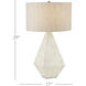 Elysium 29 inch 150 watt Natural Table Lamp Portable Light