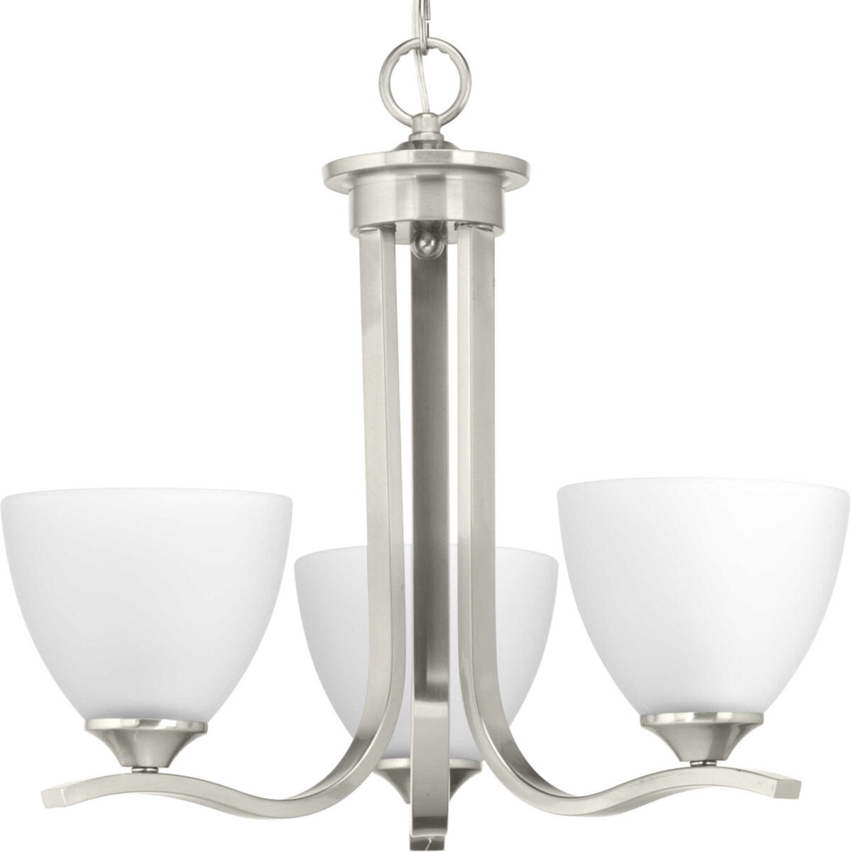 Antelo View Dr 3 Light 19.75 inch Brushed Nickel Chandelier Ceiling Light