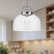 Alora Mood Lancaster 1 Light 15 inch Chrome Pendant Ceiling Light