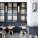 Caged Wall Light in White Marble