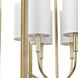 Ellie 6 Light 25 inch Washed Gold Foyer Pendant Ceiling Light