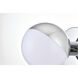 Majesty 1 Light 5 inch Chrome Bath Sconce Wall Light