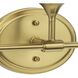 Lynzie 3 Light 23.88 inch Brushed Gold Bath Vanity Light Wall Light