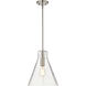 Gianna 12 inch Brushed Nickel Pendant Ceiling Light