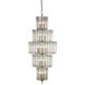 Bevilacqua 18 Light 27 inch Silver Leaf Chandelier Ceiling Light, Large