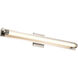 Larissa LED 32 inch Brushed Nickel Vanity Wall Light