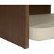 Arion 36 X 25 inch Morel and Walnut and Dove and Bronze Side Table