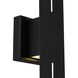 Slot LED 24 inch Sand Black Outdoor Wall Sconce