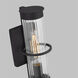 Alcona 1 Light 14.88 inch Black Outdoor Wall Lantern